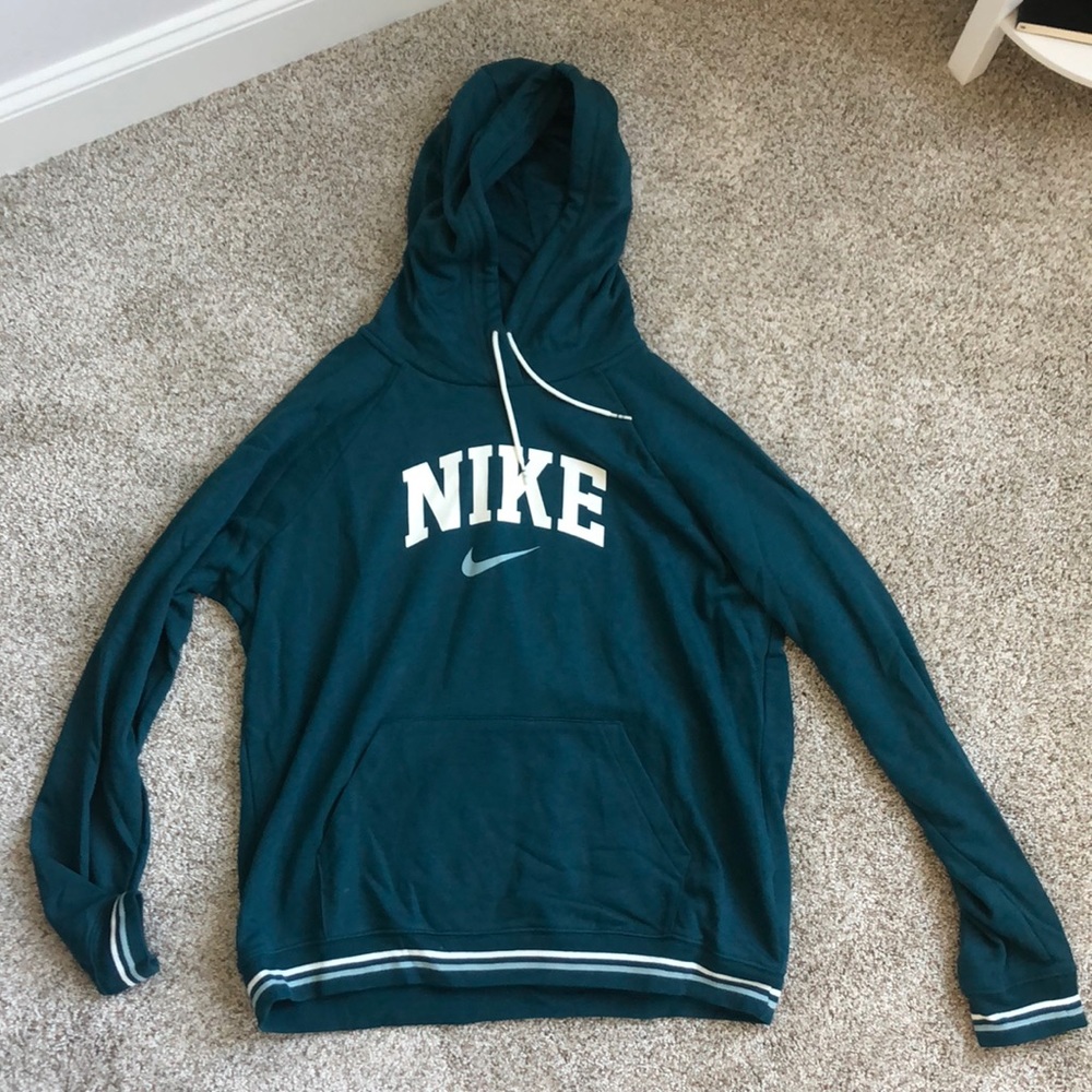 Nike sweatshirt.